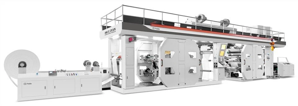 Máquina de impresión de película plástica